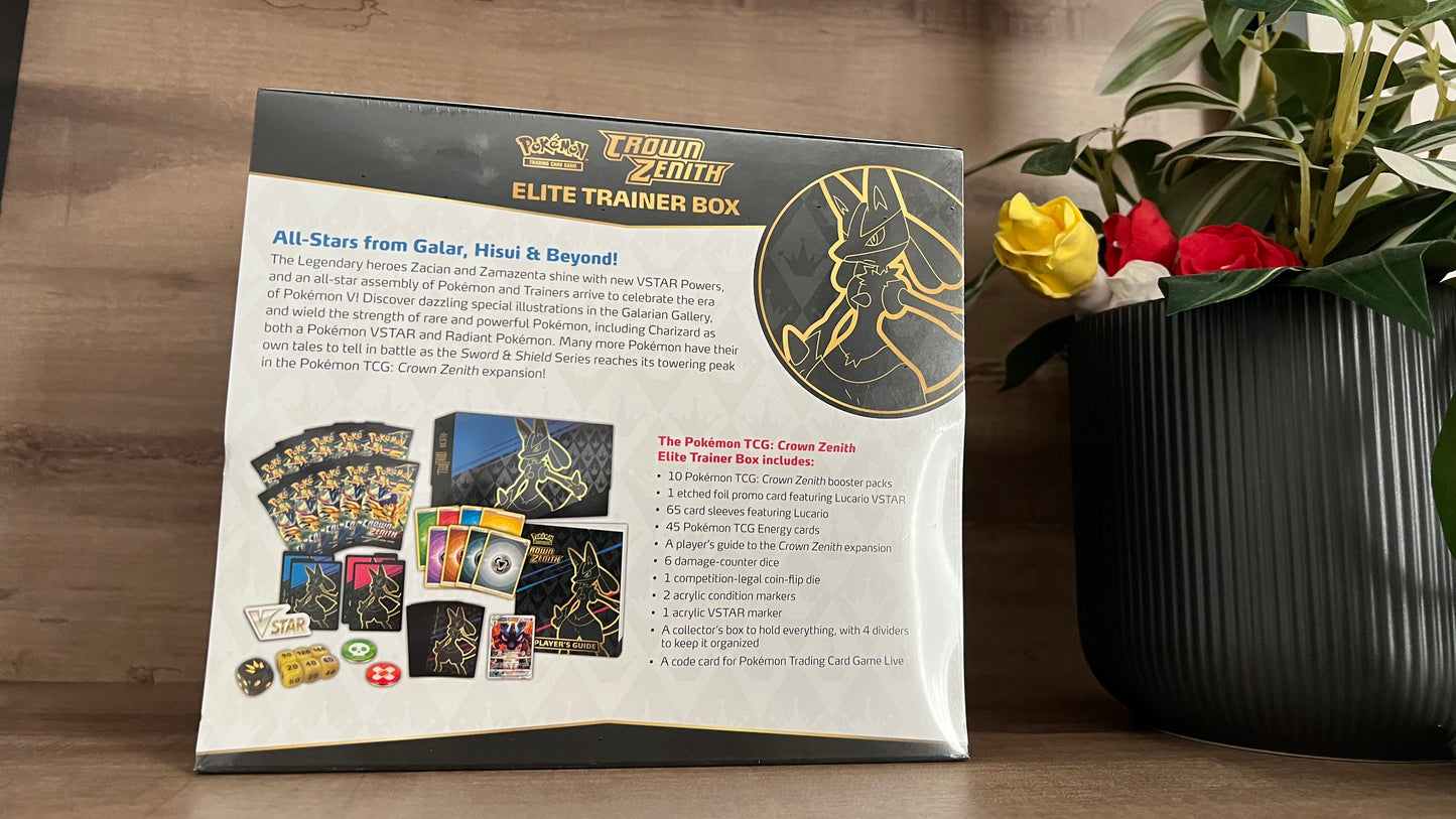 Pokemon Crown Zenith ETB