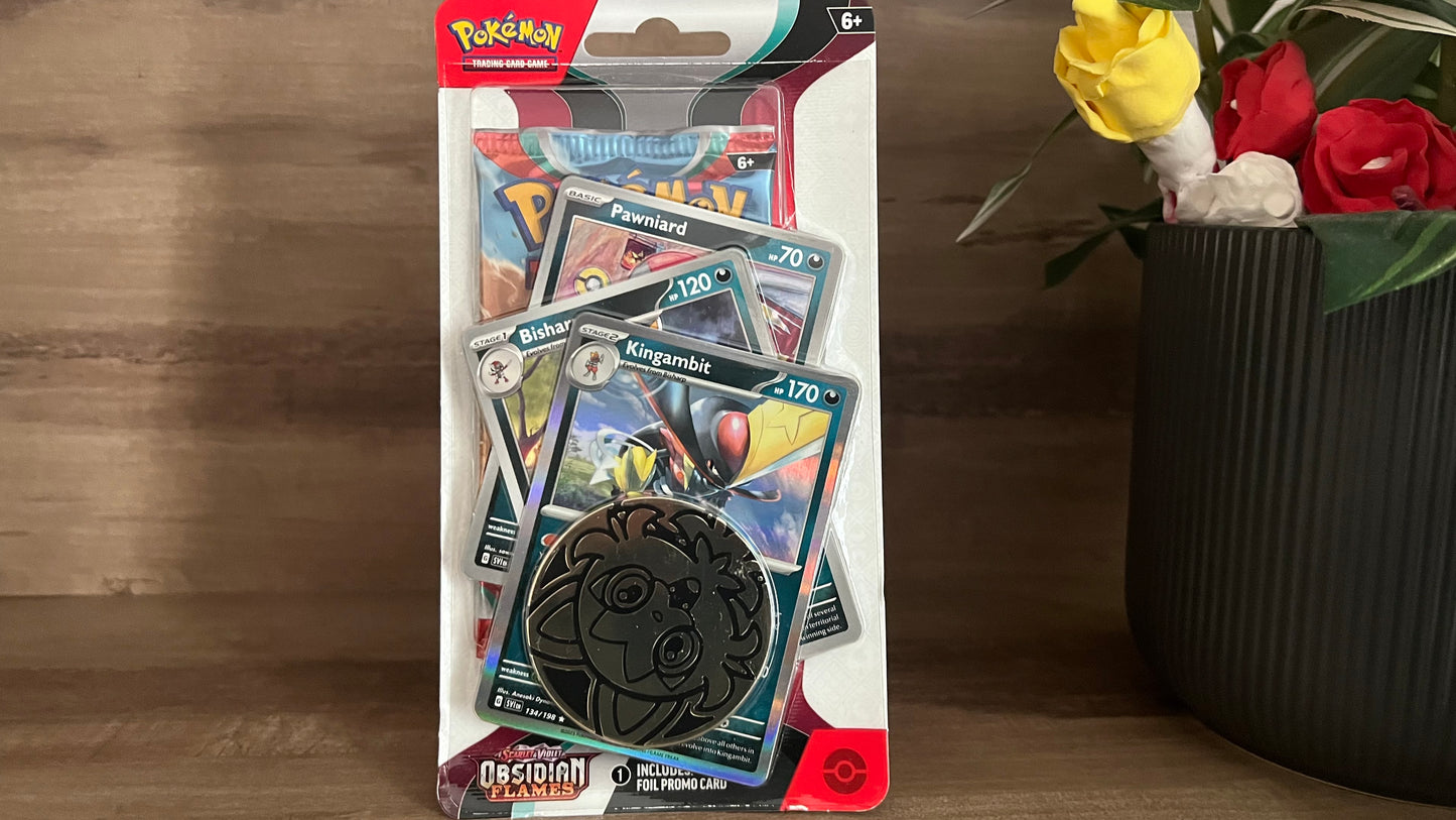 Pokemon Obsidian Flames Kingambit Blister Pack