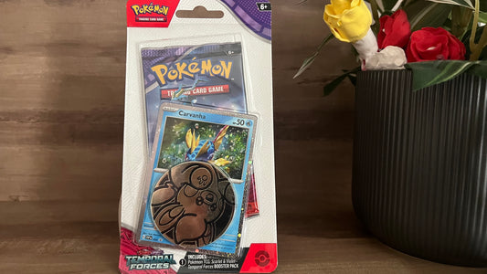 Pokemon Temporal Forces Carvanha Blister Pack