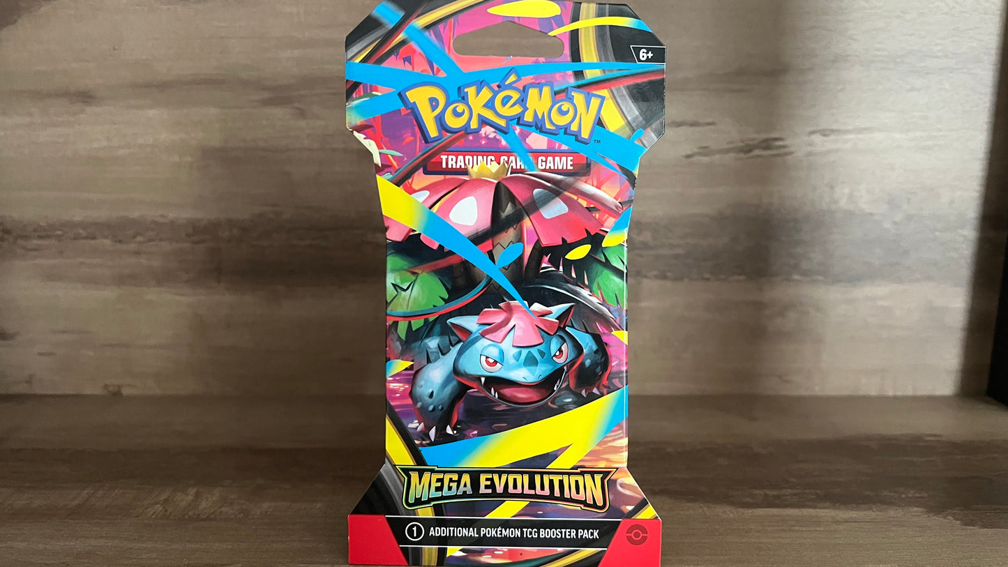 Pokemon Mega Evolution Sleeved Booster
