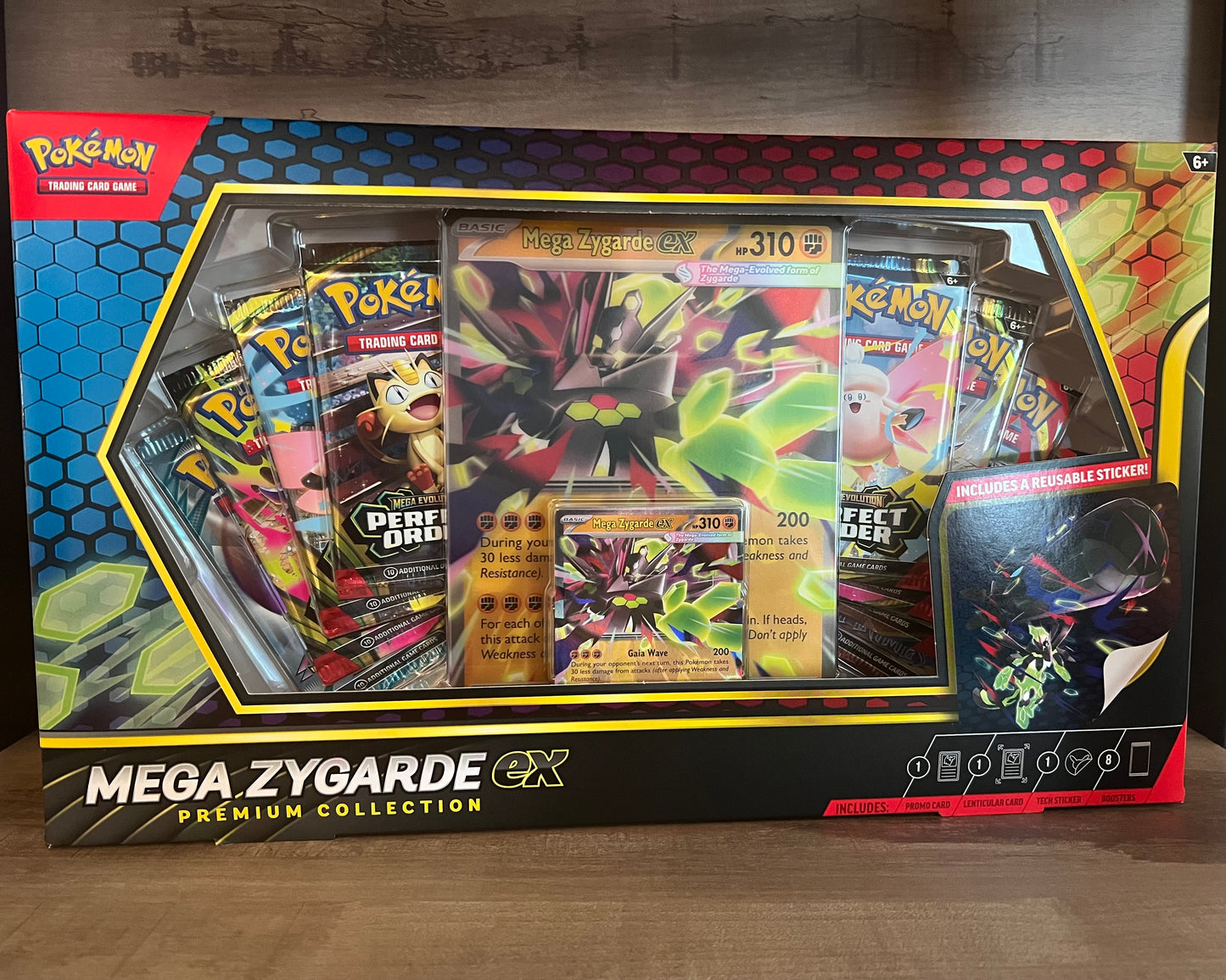 Pokemon Mega Zygarde EX Premium Collection Box